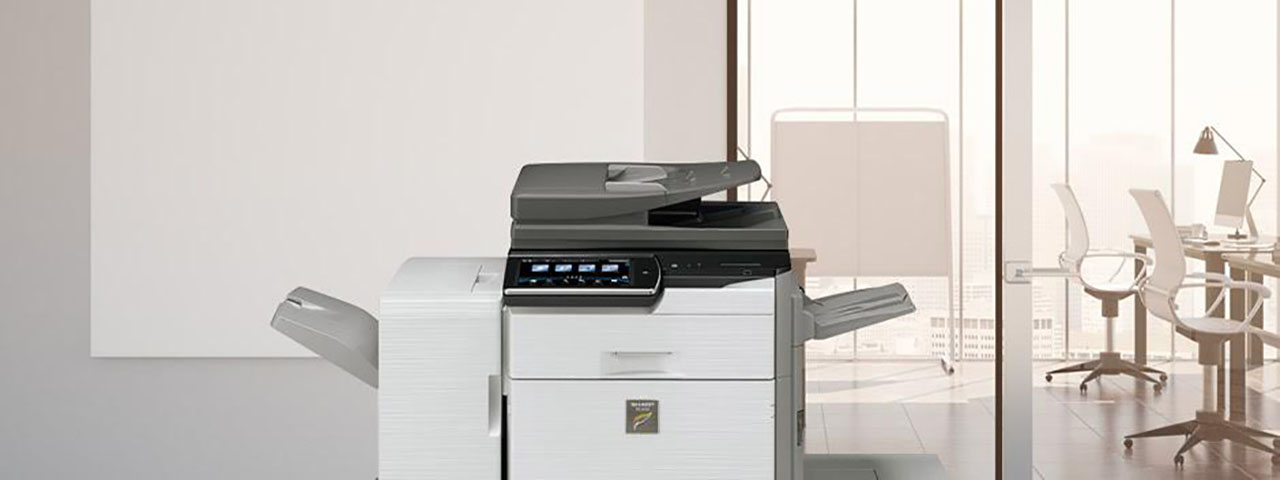 Printer in Modern Office Space
